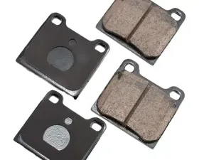 Akebono EURO Ultra Premium Ceramic Disc Brake Pad Kit Volvo Rear