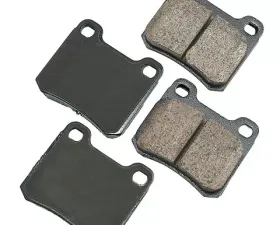 Akebono EURO Ultra Premium Ceramic Disc Brake Pad Kit Mercedes-Benz Rear