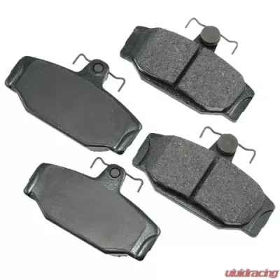Akebono EURO Ultra Premium Ceramic Disc Brake Pad Kit Volvo V70 Rear 1998-1999 - EUR391