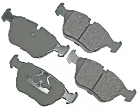 Akebono EURO Ultra Premium Ceramic Disc Brake Pad Kit Jaguar Front
