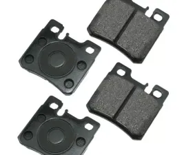 Akebono EURO Ultra Premium Ceramic Disc Brake Pad Kit Mercedes-Benz Rear