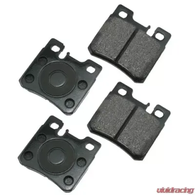 Akebono EURO Ultra Premium Ceramic Disc Brake Pad Kit Mercedes-Benz Rear - EUR495