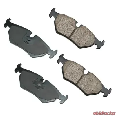 Akebono EURO Ultra Premium Ceramic Disc Brake Pad Kit Jaguar Rear - EUR517