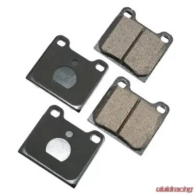 Akebono EURO Ultra Premium Ceramic Disc Brake Pad Kit Volvo S70 Rear 1998-1999 - EUR541