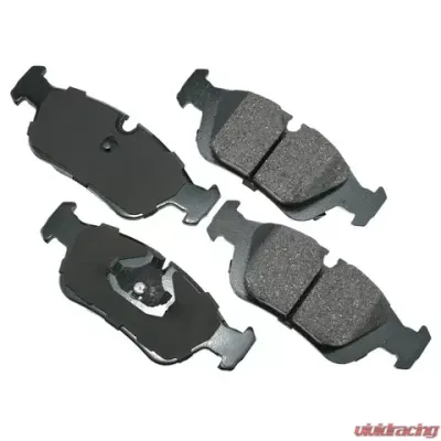 Akebono EURO Ultra Premium Ceramic Disc Brake Pad Kit BMW Front - EUR558