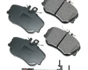 Akebono EURO Ultra Premium Ceramic Disc Brake Pad Kit for Mercedes-Benz Front 1994-1998
