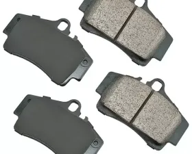 Akebono EURO Ultra Premium Ceramic Disc Brake Pad Kit Rear