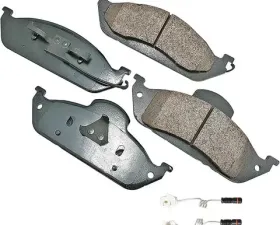 Akebono EURO Ultra Premium Ceramic Disc Brake Pad Kit for Mercedes-Benz ML320/ML350/ML430 Front