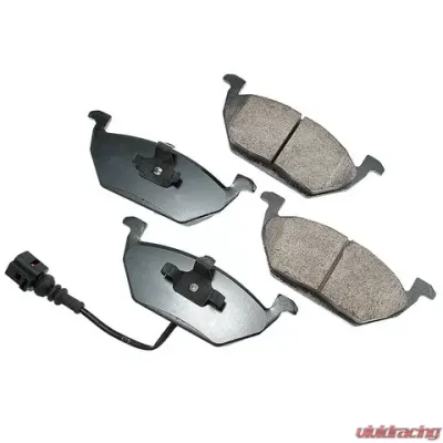 Akebono EURO Ultra Premium Ceramic Disc Brake Pad Kit Volkswagen Front - EUR768A