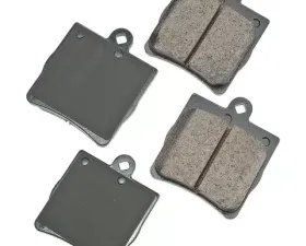 Akebono EURO Ultra Premium Ceramic Disc Brake Pad Kit Rear