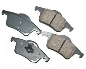 Akebono EURO Ultra Premium Ceramic Disc Brake Pad Kit Volvo Rear
