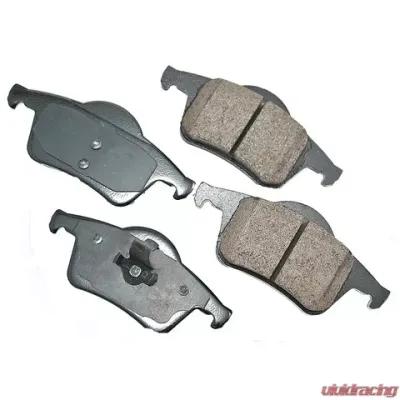 Akebono EURO Ultra Premium Ceramic Disc Brake Pad Kit Volvo Rear - EUR795