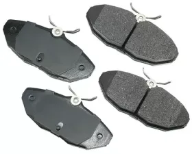 Akebono EURO Ultra Premium Ceramic Disc Brake Pad Kit Rear