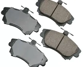 Akebono EURO Ultra Premium Ceramic Disc Brake Pad Kit for Volvo S40/V40 2000-2004