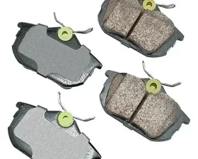 Akebono EURO Ultra Premium Ceramic Disc Brake Pad Kit Volvo Rear 2000-2004