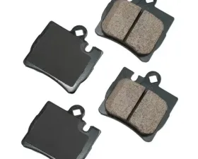 Akebono EURO Ultra Premium Ceramic Disc Brake Pad Kit Mercedes-Benz Rear