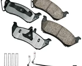 Akebono EURO Ultra Premium Ceramic Disc Brake Pad Kit Mercedes-Benz Rear