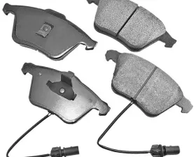 Akebono EURO Ultra Premium Ceramic Disc Brake Pad Kit for Audi 80 Front 1988