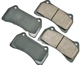 Akebono EURO Ultra Premium Ceramic Disc Brake Pad Kit for Jaguar Front 2003-2009