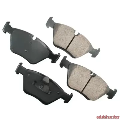 Akebono EURO Ultra Premium Ceramic Disc Brake Pad Kit BMW Front - EUR946A