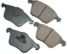 Akebono EURO Ultra Premium Ceramic Disc Brake Pad Kit for Volvo XC90 Front 2003-2010, 2013-2014