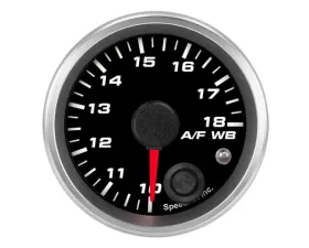 SpeedHut Air/Fuel Gauge Wide Band 10-18 with Warning FOR INNOVATE