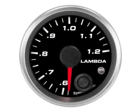 SpeedHut Air/Fuel Gauge Lambda .6-1.2 with Warning FOR AEM