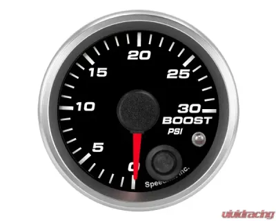 SpeedHut Boost Gauge 0-30psi with Warning - GR-BOOST-02