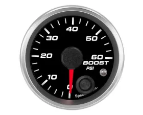 SpeedHut Boost Gauge 0-60psi with Warning