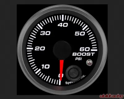 SpeedHut Boost Gauge 0-60psi with Warning - GR-BOOST-03