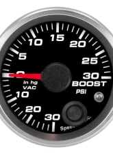 SpeedHut Boost/Vac Gauge 30inhg-0-30psi with Warning                                     - GR-BOOST-04 - Image 6