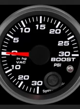 SpeedHut Boost/Vac Gauge 30inhg-0-30psi with Warning                                     - GR-BOOST-04 - Image 2