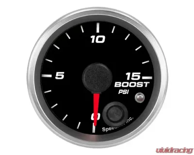 SpeedHut Boost Gauge 0-15psi with Warning - GR-BOOST-06