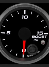SpeedHut Boost Gauge 0-15psi with Warning                                     - GR-BOOST-06 - Image 2