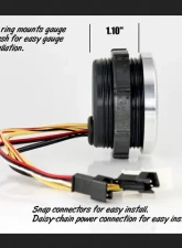 SpeedHut Boost Gauge 0-15psi with Warning                                     - GR-BOOST-06 - Image 3
