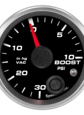 SpeedHut Boost/Vac Gauge 30inhg-0-10psi with Warning                                     - GR-BOOST-08 - Image 5