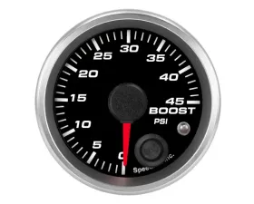 SpeedHut Boost Gauge 0-45psi with Warning