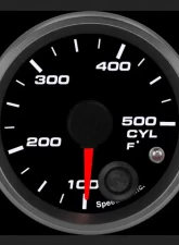 SpeedHut Cylinder Head Temperature Gauge 100-500F with Warning                                     - GR-CYLHEAD-01 - Image 2