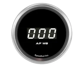 SpeedHut Air/Fuel Digital Gauge Wide Band 10-18 with Easy Touch Bezel FOR INNOVATE