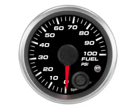 SpeedHut Fuel Pressure Gauge 0-100psi with Warning