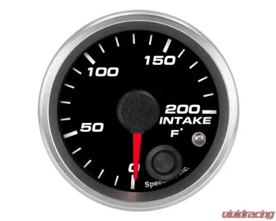SpeedHut Intake Temp Gauge 0-200F with Warning - GR-INTK-01