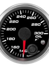 SpeedHut Oil Temp Gauge 140-300F with Warning                                     - GR-OILT-02 - Image 5
