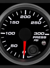 SpeedHut Pressure Gauge 0-300 Psi with Warning                                     - GR-PRESS-05 - Image 2