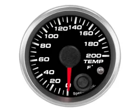 SpeedHut Ultra Low Temp Gauge 0-200F with Warning