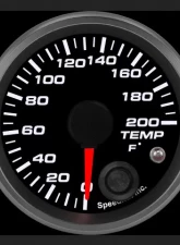 SpeedHut Ultra Low Temp Gauge 0-200F with Warning                                     - GR-ULTMP-01 - Image 2