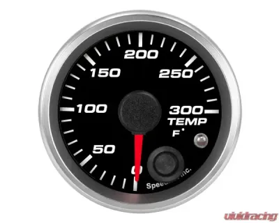 SpeedHut Ultra Low Temp Gauge 0-300F with Warning - GR-ULTMP-02