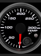 SpeedHut Ultra Low Temp Gauge 0-300F with Warning                                     - GR-ULTMP-02 - Image 2