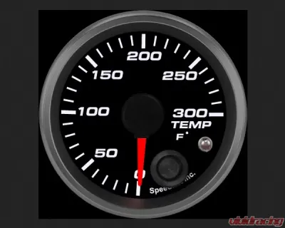 SpeedHut Ultra Low Temp Gauge 0-300F with Warning - GR-ULTMP-02