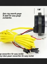 SpeedHut Ultra Low Temp Gauge 0-300F with Warning                                     - GR-ULTMP-02 - Image 5