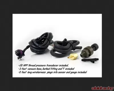 SpeedHut Vacuum Gauge 30-0in/hg with Warning - GR-VAC-01